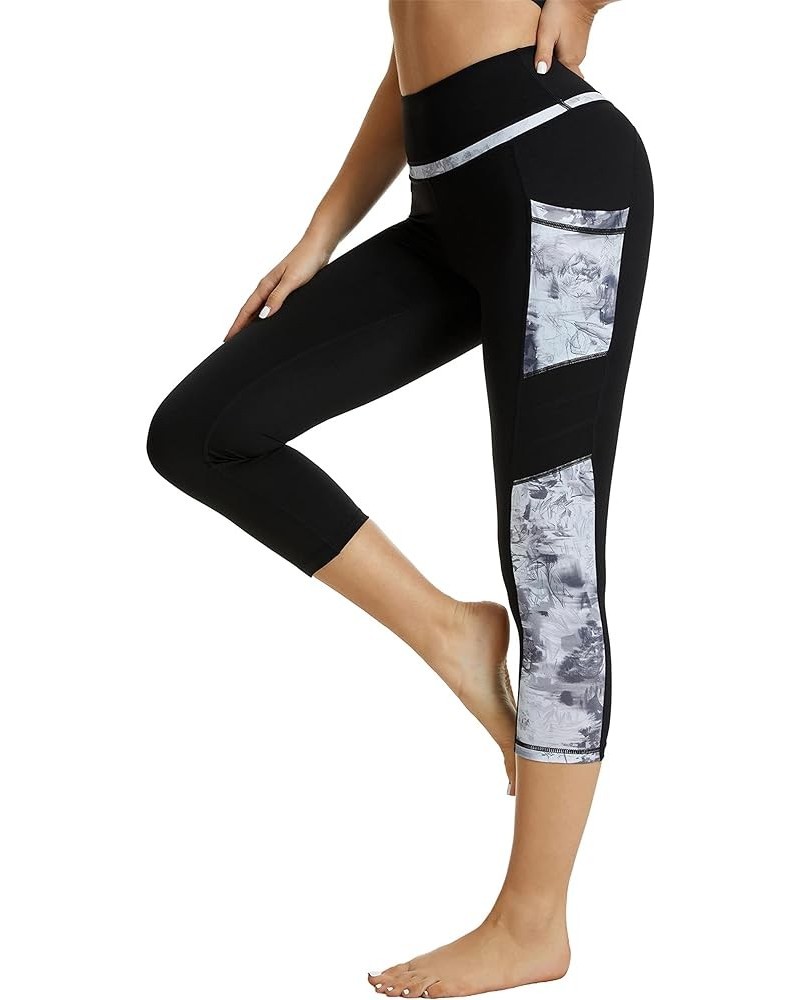 Women's High Waist Yoga Pants with Pockets,Workout Running Yoga Leggings for Women 030 $12.50 Activewear