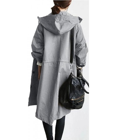 Women's Winter Coats Coat Outwear Womens Elegant Windbreaker Wild Winter Women's Coat Winter Coats for Women Winter I-grey $1...