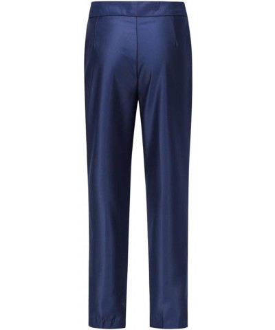 Women's Business Suit Set Single Breasted Solid Office Work 2 Piece Blazer and Pants Royalblue $38.68 Suits