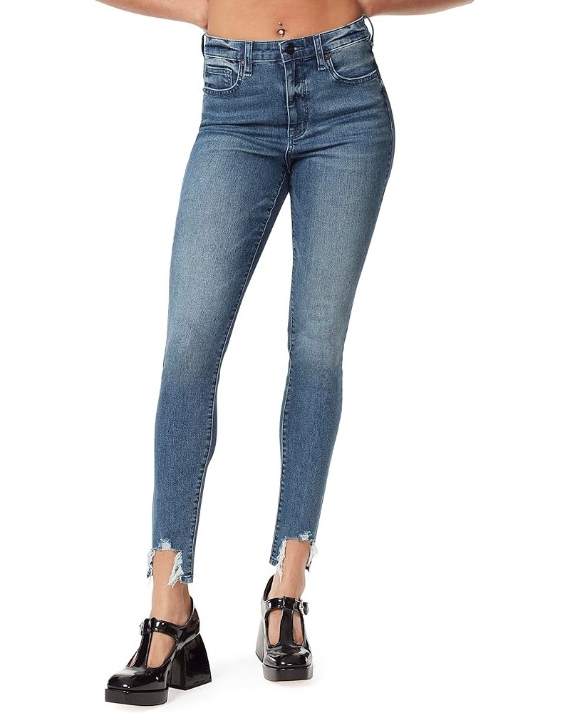 Women's High Rise Skinny Jean Starstruck - Frayed Hem $19.55 Jeans