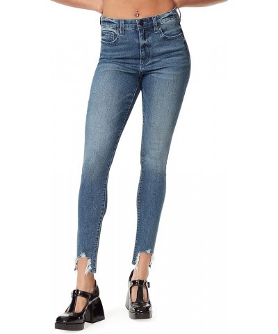 Women's High Rise Skinny Jean Starstruck - Frayed Hem $19.55 Jeans