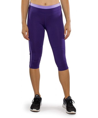 Women's Advantage Capri Leggings Blast Purple/Deep Lilac $22.62 Activewear