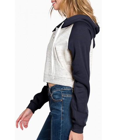 Casual Crop Hoodie Long Sleeve Zip Up Drawstring Basic Hooded Sweatshirts Tops with Pockets for Womens with Plus Size Cwohol1...