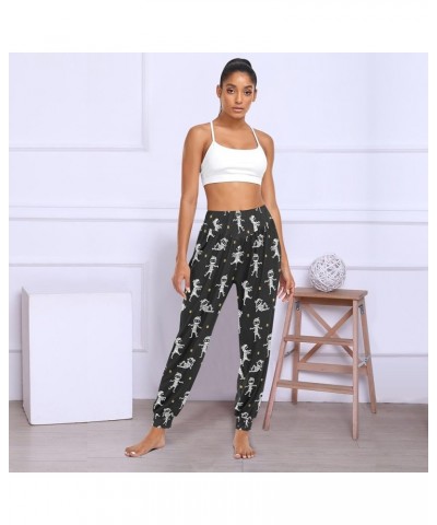 Pants for Women High Waisted Joggers Women's Harem Pants Comfy Lounge Hippie Clothes Fes013 $14.99 Activewear