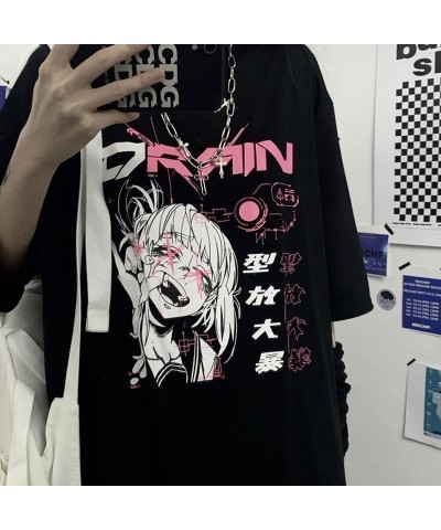 Goth Female Tee Aesthetic Loose Women T-Shirt Punk Dark Grunge Streetwear Ladies Gothic Top T-Shirts Harajuku Clothes 8 $10.1...