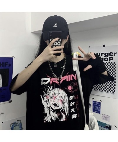 Goth Female Tee Aesthetic Loose Women T-Shirt Punk Dark Grunge Streetwear Ladies Gothic Top T-Shirts Harajuku Clothes 8 $10.1...