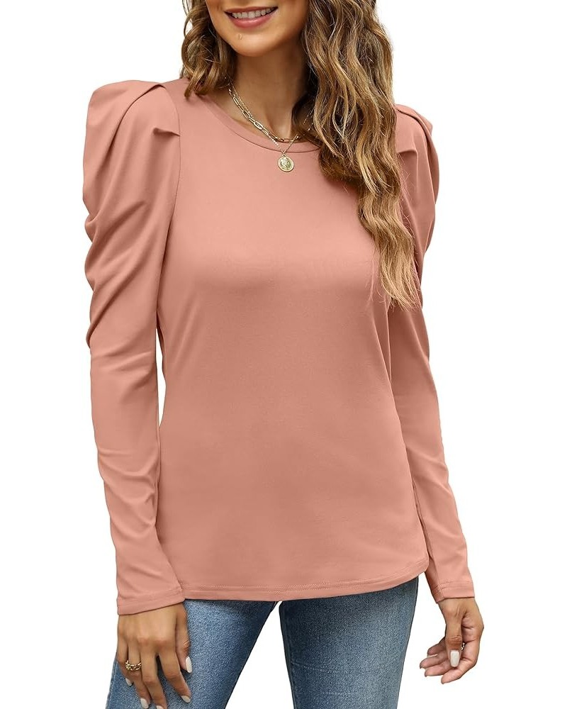 Sweatshirts for Women Crewneck Waffle Knit Sweaters Lace Patchwork Long Sleeve Tops Fall Fashion 2023 03 Pink $8.54 Hoodies &...