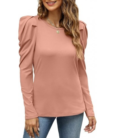 Sweatshirts for Women Crewneck Waffle Knit Sweaters Lace Patchwork Long Sleeve Tops Fall Fashion 2023 03 Pink $8.54 Hoodies &...