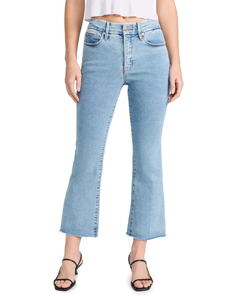 Women's Good Legs Crop Mini Boot Jeans Blue670 $64.68 Jeans