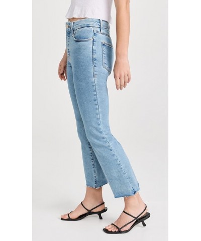 Women's Good Legs Crop Mini Boot Jeans Blue670 $64.68 Jeans