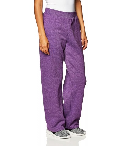 Women's Petite-Length Middle Rise Sweatpants - Large - Violet Splendor Heather $11.60 Activewear