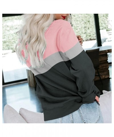 Womens Casual Round Neck Sweatshirt Long Sleeve Top Cute Pullover Loose Version Pullover Sweater Women Hoodie plus D 6 $9.27 ...