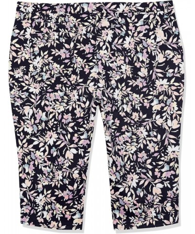 Women's Plus Size Amanda Capri Jean, Midnight Affair Bahia Flora $9.88 Jeans