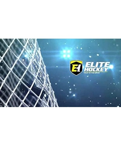 Elite Hockey, Notorious Pro-Series Compression Knee Sock (One Pair) Black/Silver Grey $11.59 Activewear