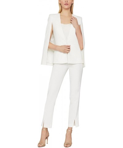 Women's Blazer with Long Cape Sleeves Off-white $75.87 Blazers