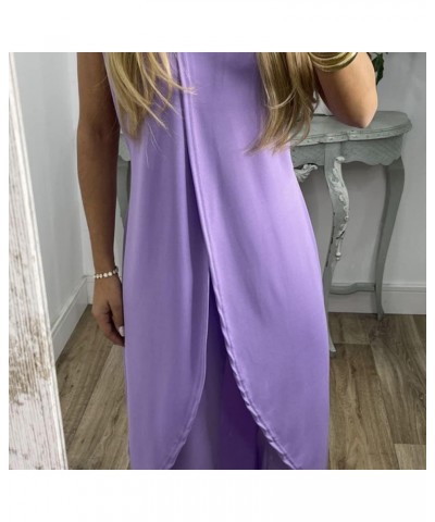 7 Colors Jersey Mature Women Suit,Vivianhan Jersey Mature Women Suit,Vivianhan Jersey Suit Purple Large $17.33 Suits