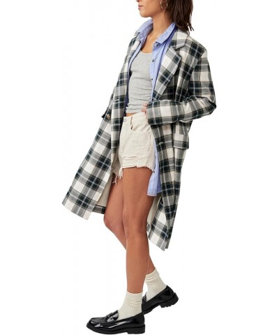 Freddie Longline Blazer Plaid Green Plaid $42.04 Blazers