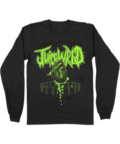 3D Heart Longsleeve Black $20.15 T-Shirts