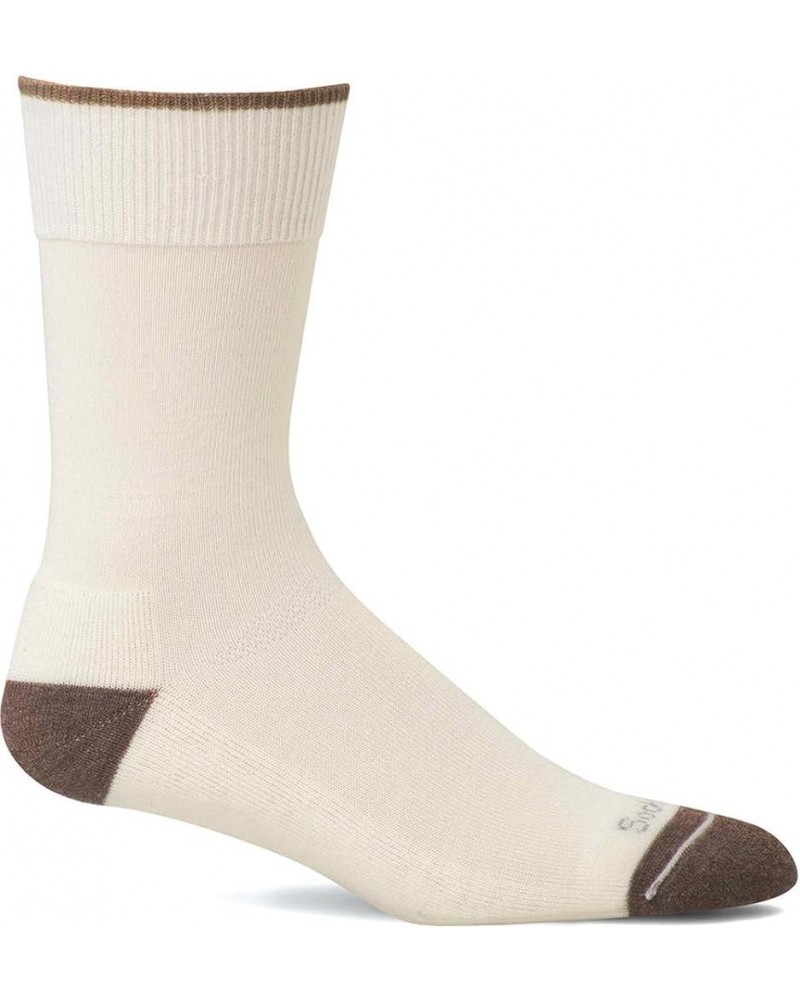 Women's Easy Does It Relaxed Fit Sock Natural $10.50 Activewear