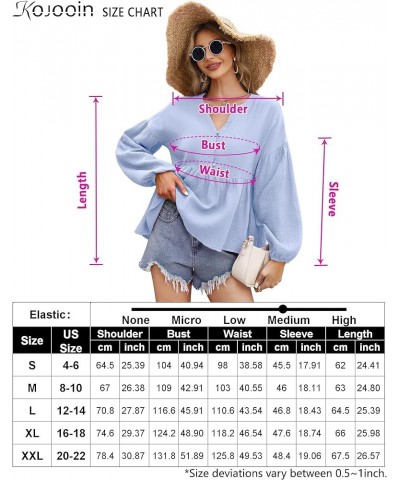 Women's Casual Light Blue $16.45 Blouses