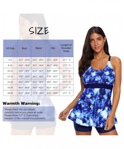 Womens Swimsuits 2 Piece 2024 Tankini Bathing Suits Modlily Swimsuit for Women Bathing Suit Top with Boyshorts Swimwear Starr...