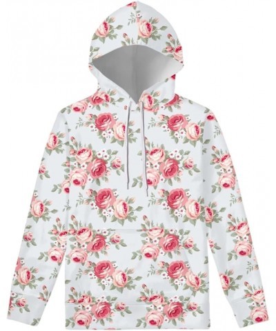 Tropical Flower Graphic Hoodies for Women Pullover Hooded Sweatshirts Teen Girls Fashion Long Sleeve Sweatshirt Tropical Flow...