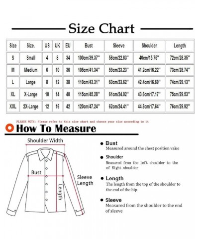 Women's Hooded Coat Horn Button Jackets Sherpa Warm Winter Fall Jackets Fashion Overcoat Casual Fleece Outerwear Coffee $13.7...