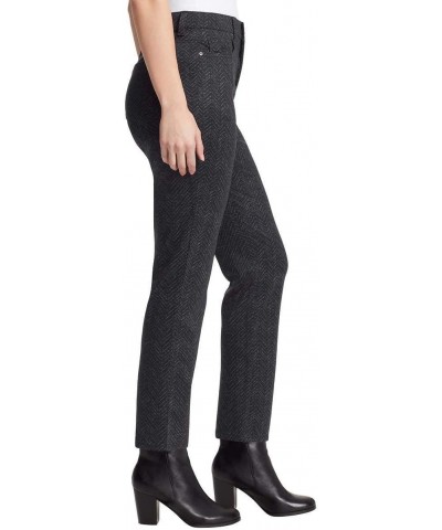 Glorias Vanderbilt Women's Amanda Ponte Knit Pant, Black, Faded Chevron (16) $20.25 Pants