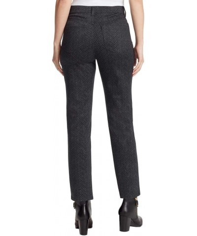 Glorias Vanderbilt Women's Amanda Ponte Knit Pant, Black, Faded Chevron (16) $20.25 Pants