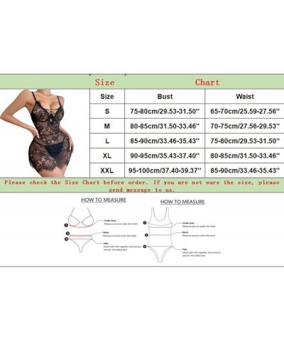 Babydoll Lingerie for Women 2023 Women's Lace Kimono Robe Long Sleeve Lingerie Mesh Nightgown Dress with Belt V1-black $4.78 ...