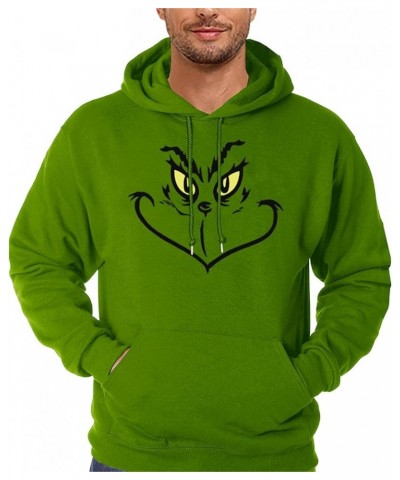 Mens Mardi Gras Hoodie Women Fleur De Lis Carnival Sweatshirt with Pocket Green Monster $13.44 Others