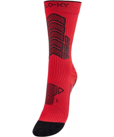 Axsist Soccer Socks by Floky, Biomechanical Socks for Soccer, Protect Against Injuries Red $14.87 Activewear