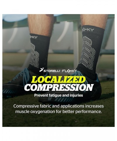 Axsist Soccer Socks by Floky, Biomechanical Socks for Soccer, Protect Against Injuries Red $14.87 Activewear