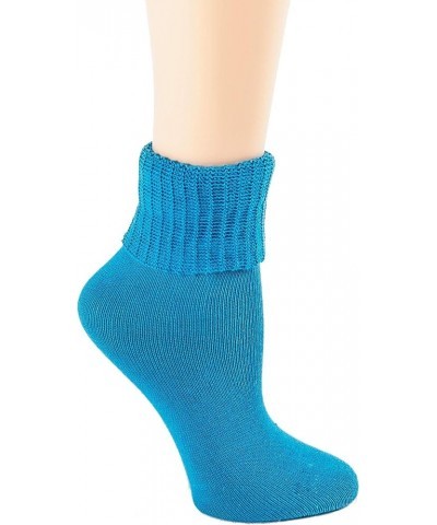 Picollo Slouch Socks Lightweight Size 9-11, 3 Pack Blue $11.13 Activewear