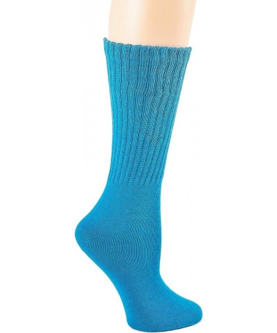 Picollo Slouch Socks Lightweight Size 9-11, 3 Pack Blue $11.13 Activewear