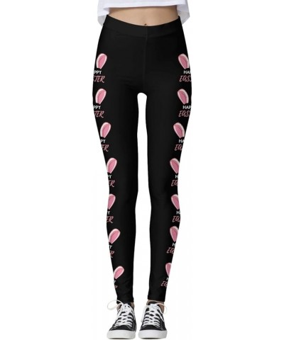 Capri Leggings for Women High Waisted Baseball Print Leggings for Women Athletic Trendy Tights Yoga Workout Pants C-pink $7.9...