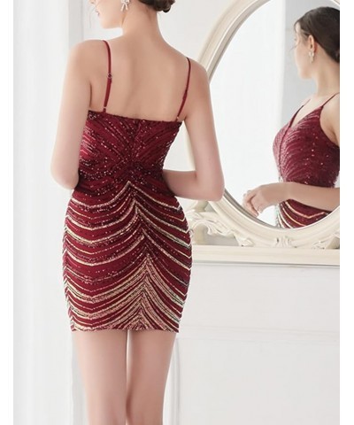 Women's Cocktail Dresses Flapper Dresses 20s Gatsby with All-Over Fringe Mini Dresses Feather Prom Party Dress Z-wine $21.60 ...