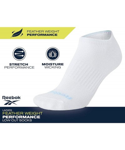 Women's Athletic Socks - Performance Low Cut Socks (12 Pack) White/Grey/Black $11.04 Activewear