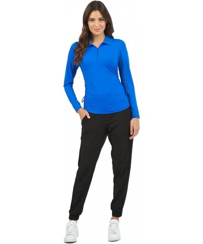 Women's Athleisure Wear | Moisture Wicking Stretchable Slimming Women's Joggers with Pockets - 79000 Color: Black - Print: So...