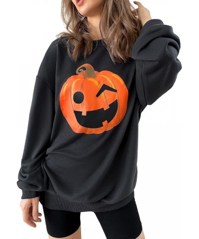 2023 Christmas/Halloween Oversized Sweatshirts Hoodies Cute Soft Adult 01-dark Grey-pumpkin $22.41 Hoodies & Sweatshirts