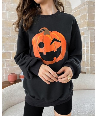 2023 Christmas/Halloween Oversized Sweatshirts Hoodies Cute Soft Adult 01-dark Grey-pumpkin $22.41 Hoodies & Sweatshirts