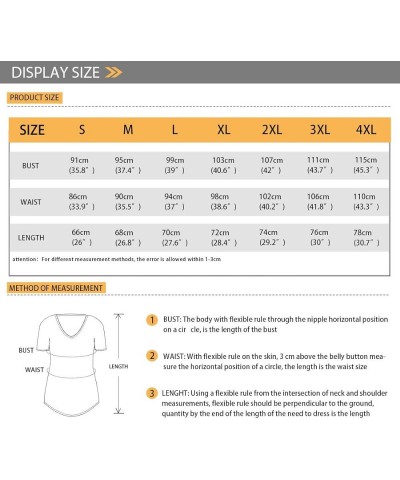 JooMeryer Women's 3D Printed Van Gogh V-Neck Short Sleeve Lightweight Pullover T-Shirts Tee Shirt Starry Night $10.39 T-Shirts