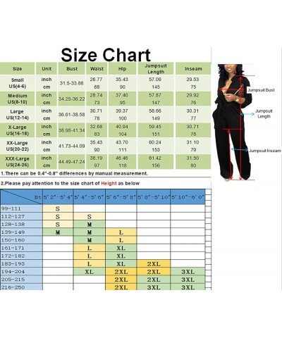 Women's Sexy Jumpsuits Elegant Long Sleeve Straight Long Pants Clubwear Rompers with Pockets Dark Greena $25.95 Jumpsuits