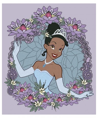 Disney Princess Tiana Love Women's Fast Fashion Short Sleeve Tee Shirt Blu/Pnk/Ly $12.00 T-Shirts