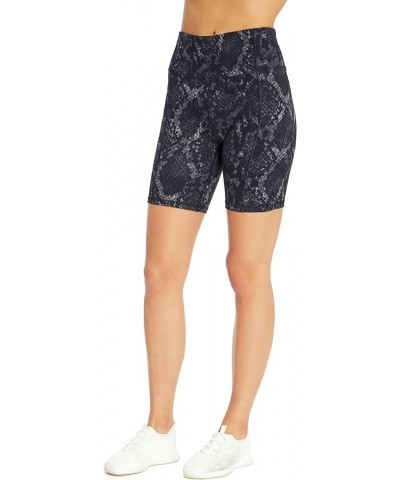 Women's Tummy Control Bermuda Short Black Cobra $16.22 Shorts