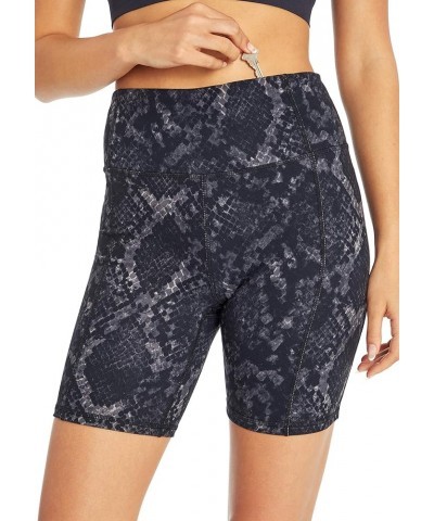 Women's Tummy Control Bermuda Short Black Cobra $16.22 Shorts