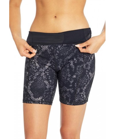 Women's Tummy Control Bermuda Short Black Cobra $16.22 Shorts