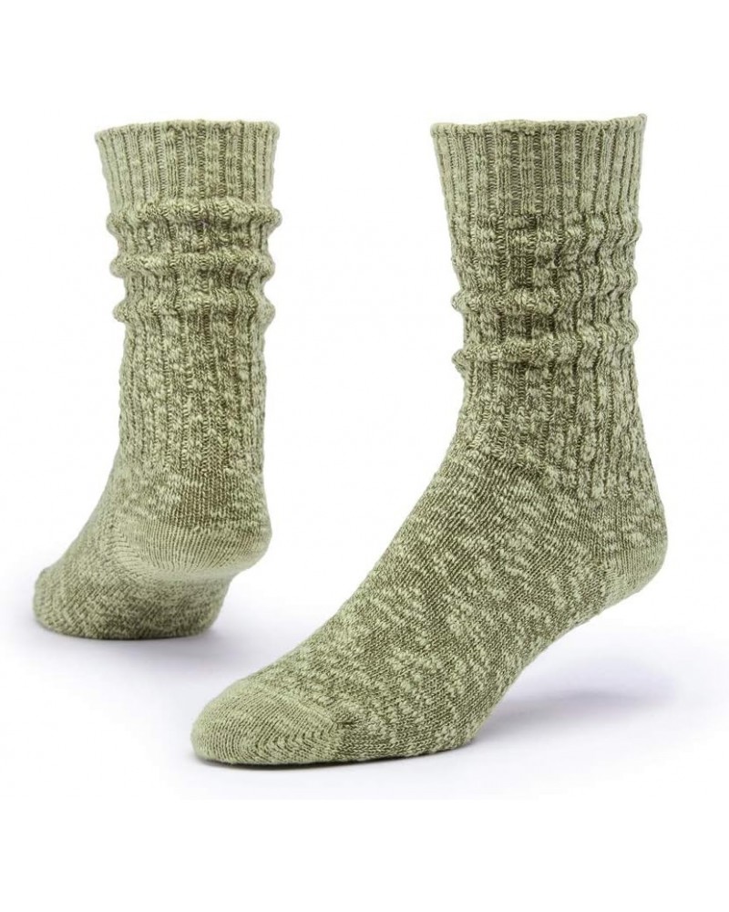 Organics - Organic Cotton Ragg Socks - 1 Pair - Unisex… Olive Solid $10.71 Activewear