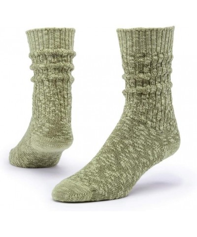 Organics - Organic Cotton Ragg Socks - 1 Pair - Unisex… Olive Solid $10.71 Activewear